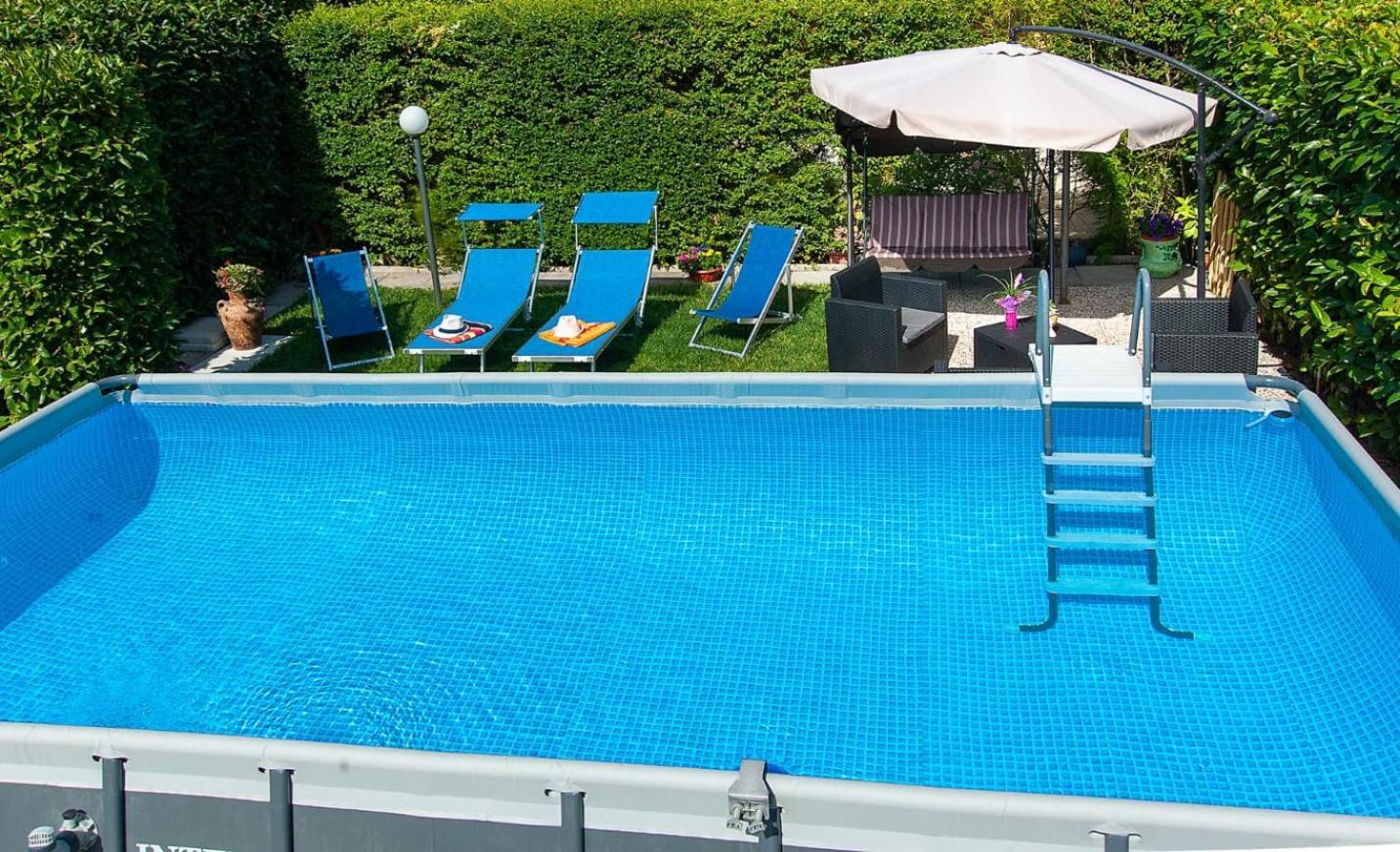Depandance Con Piscina In Uso In Esclusivo In B&B SantʼAntonio Abate Esterno foto